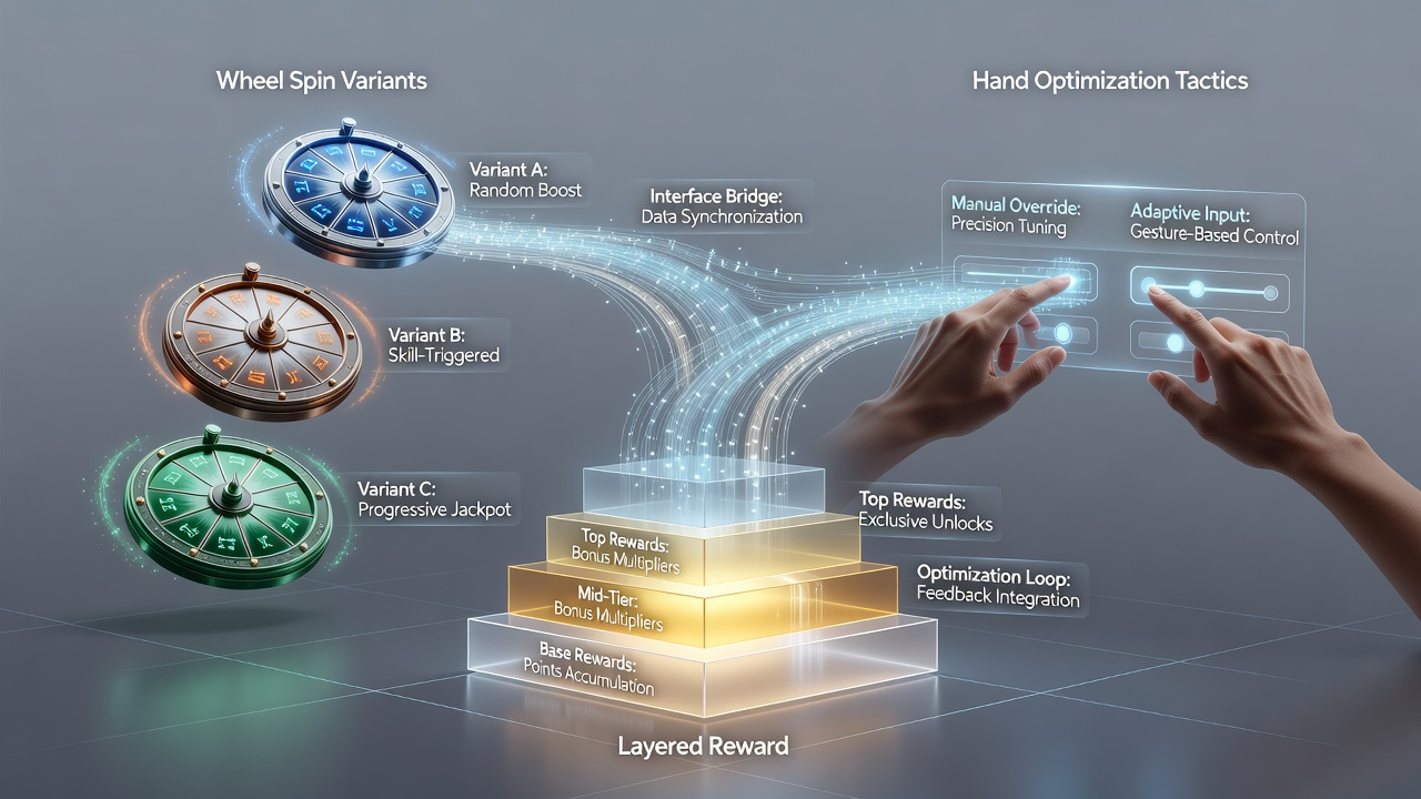 Mobile screen capture illustrating reward layer dashboard linking slot spins to card game achievements in a casino app