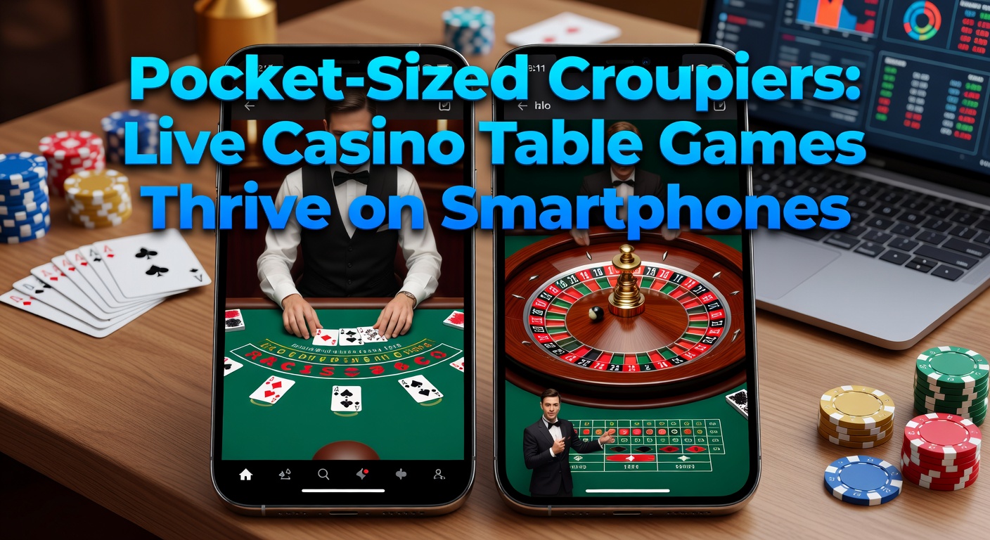 Close-up of a hand holding a smartphone with a live baccarat game in progress, dealer revealing cards under studio lights, emphasizing portability and real-time betting